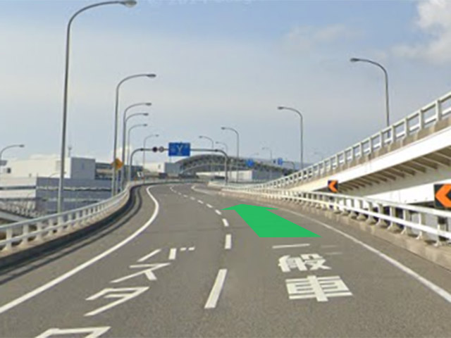 Route to Terminal 1, step 6